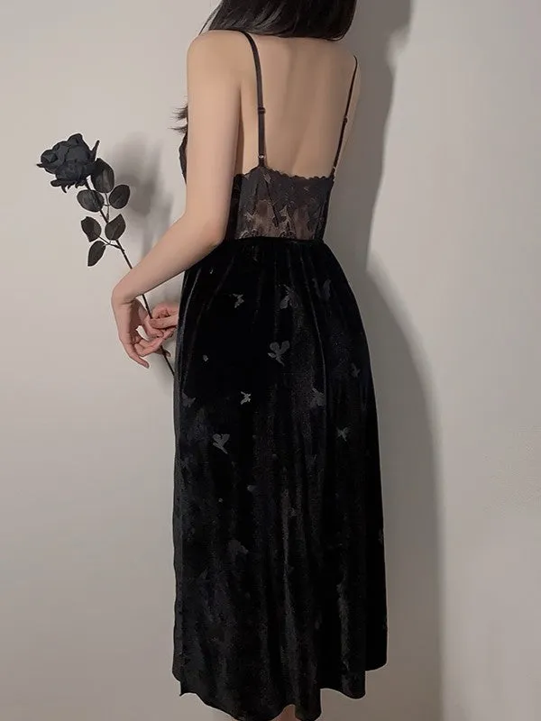 Velvet Butterfly Slip