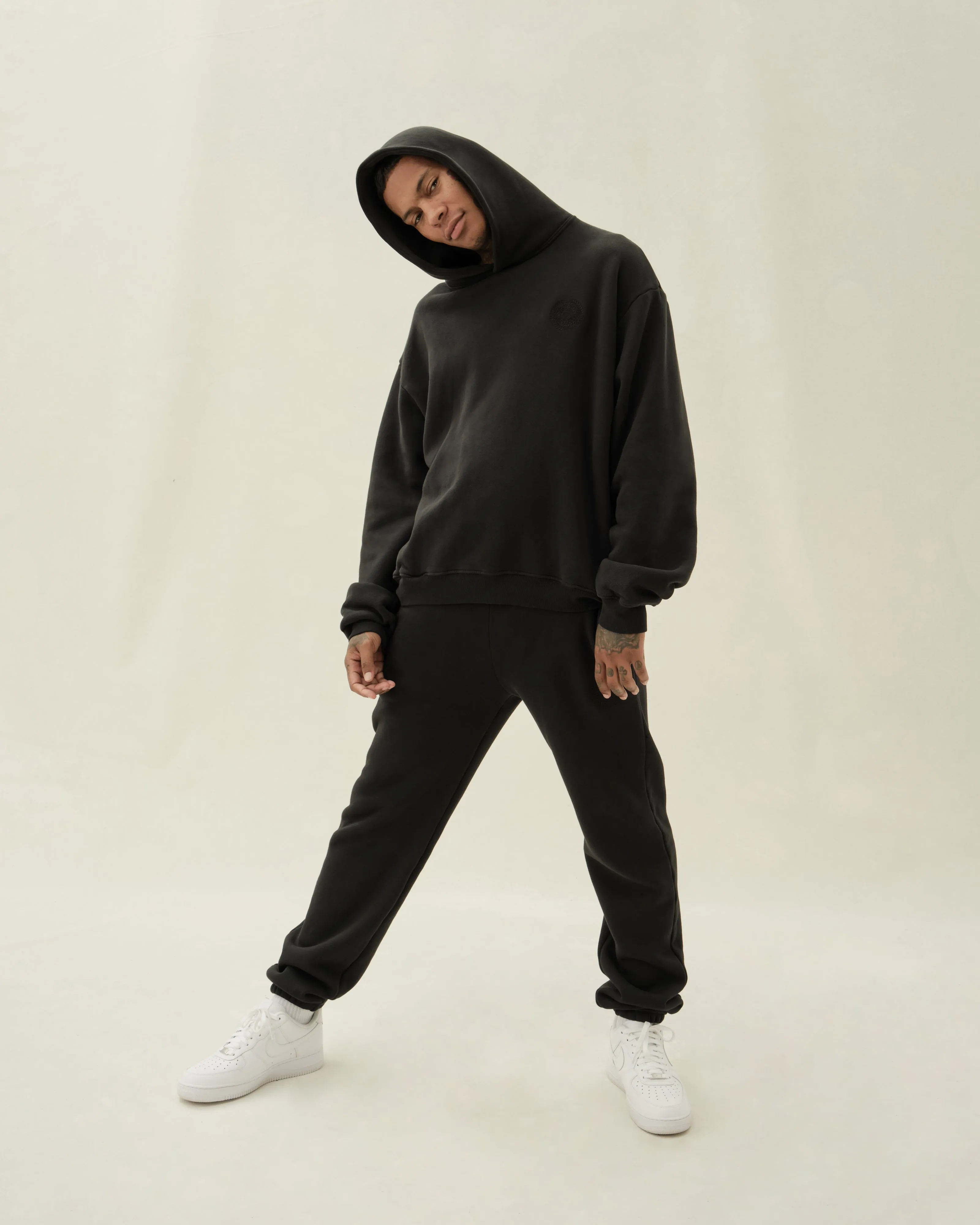 Vitals Hoodie in Vintage Black