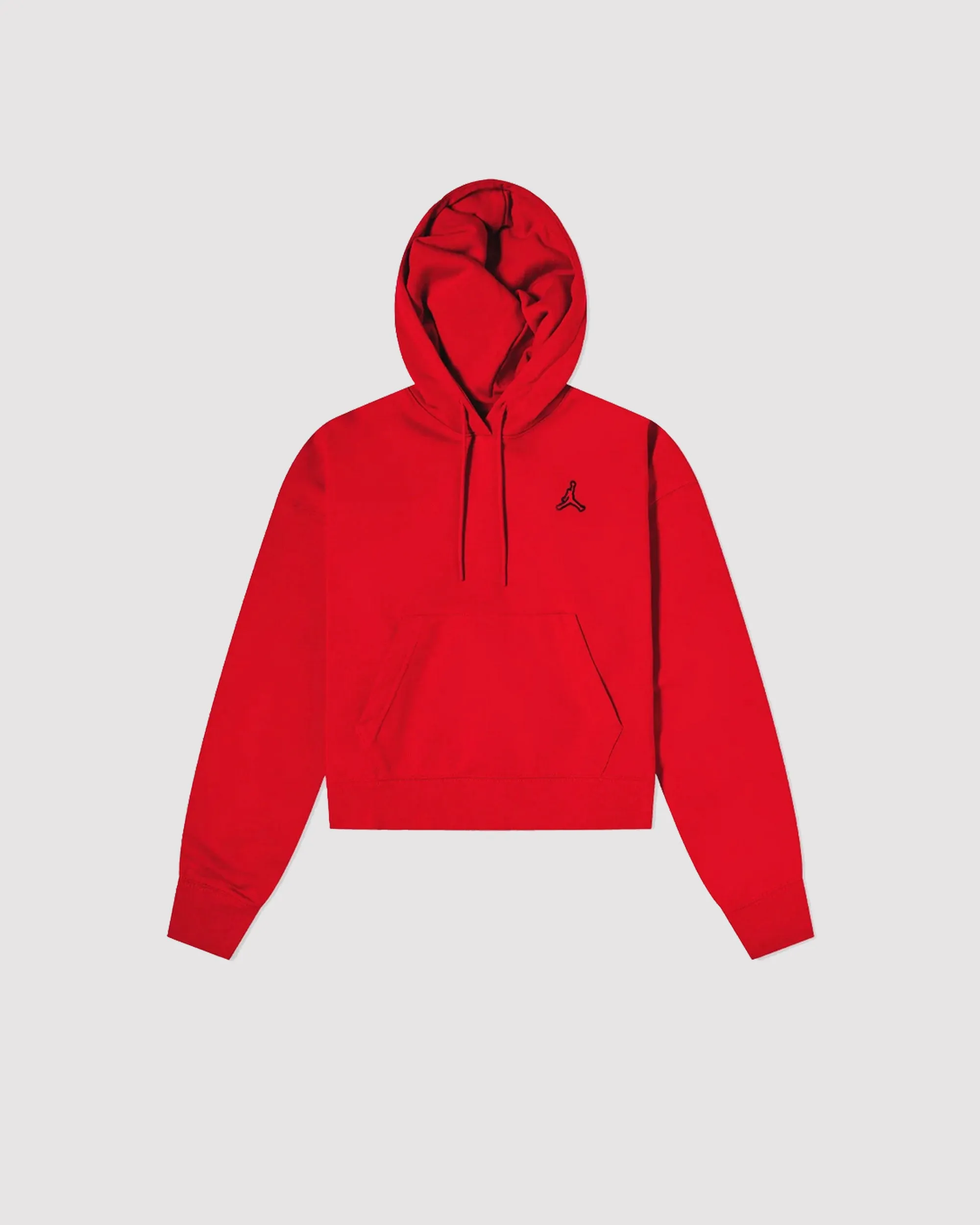 W JORDAN ESSENTIAL FLEECE HOODIE "GYM RED"