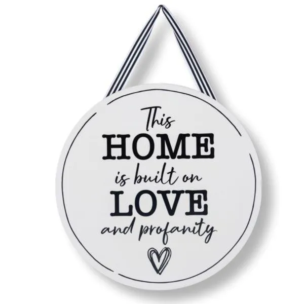Wall Plaque This Home is Built