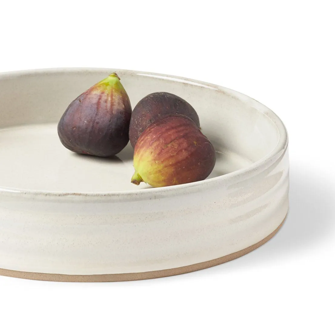 WHITE MONTEREY SERVING BOWLS