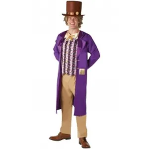 Willy Wonka Deluxe Costume Size Std