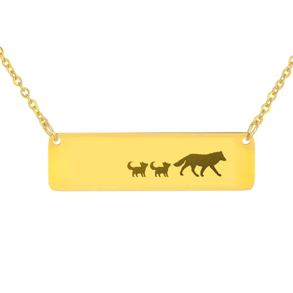 Wolf Necklace   2