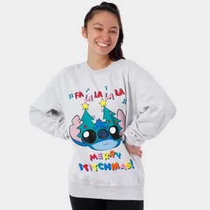 Womens Lilo and Stitch Christmas Sweater