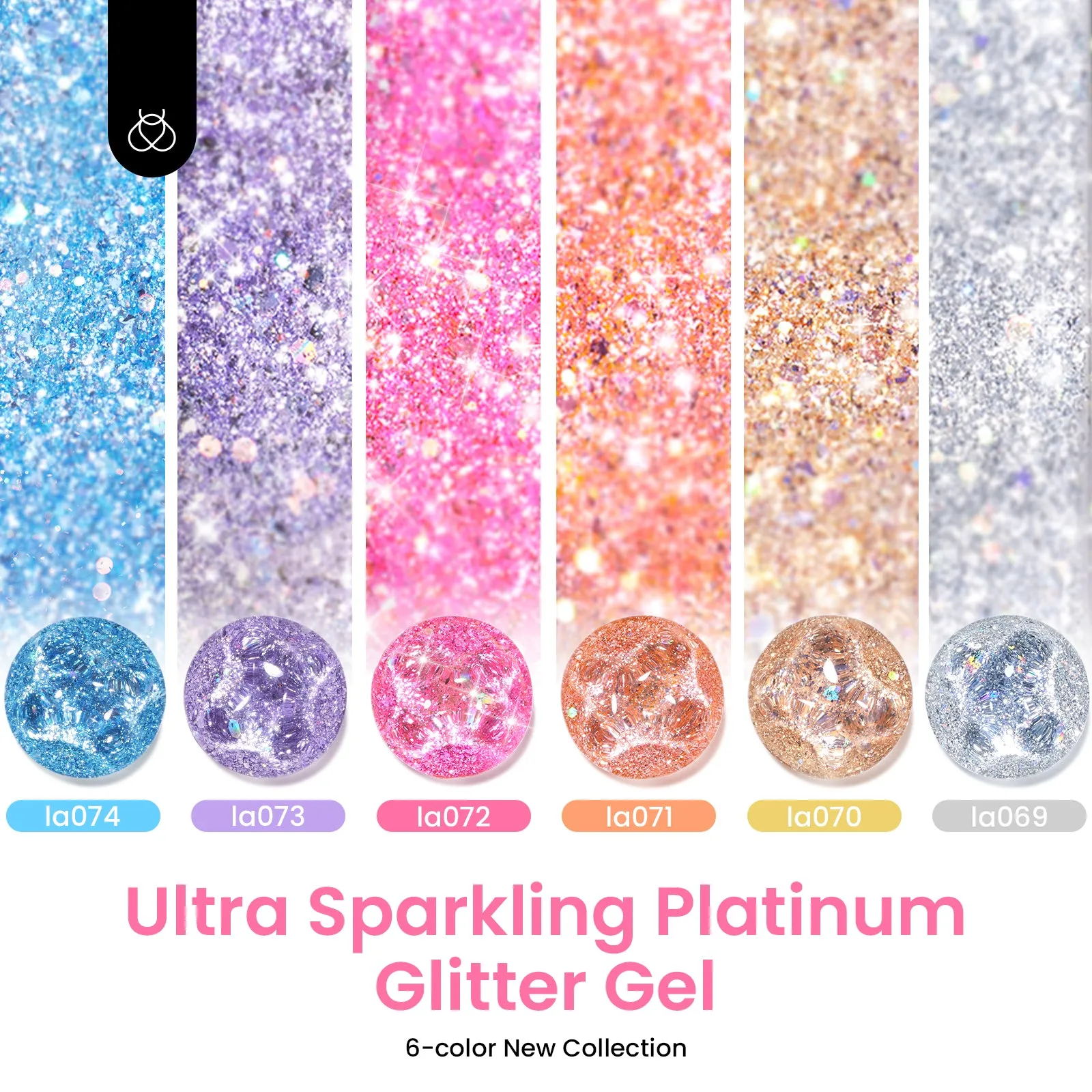 Wonder Glam | 6 Colors Gel Polish Set