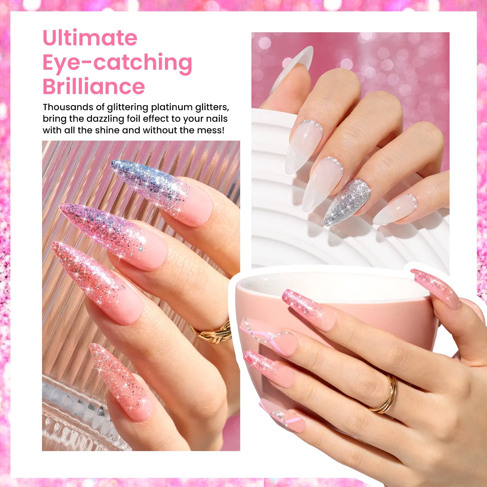 Wonder Glam | 6 Colors Gel Polish Set