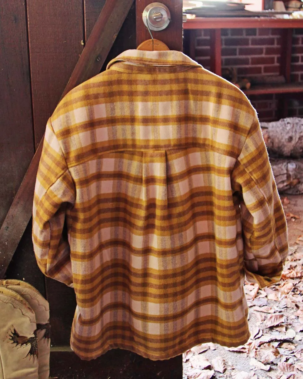 Wood Shed Shirt Jacket in Pink
