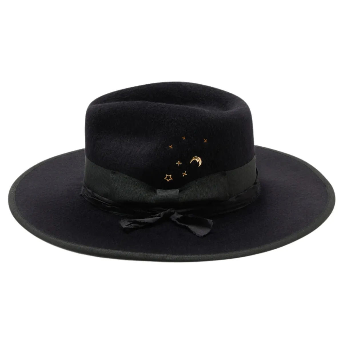 Wool Atlas Fedora - Midnight Blue