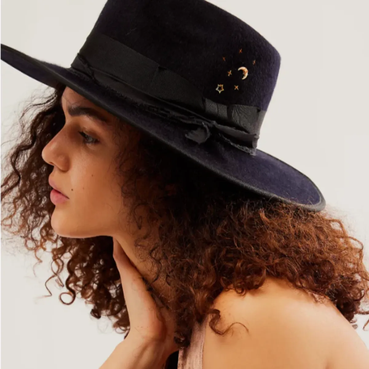 Wool Atlas Fedora - Midnight Blue