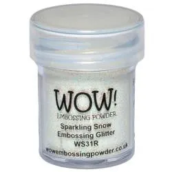 WOW Embossing Powders - Sparkling Snow Embossing Glitter