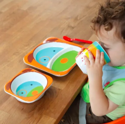 Zoo Tabletop Melamine Set Dog