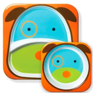 Zoo Tabletop Melamine Set Dog
