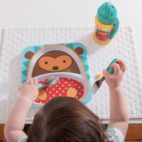 Zoo Tabletop Melamine Set Hedgehog
