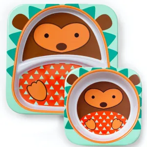 Zoo Tabletop Melamine Set Hedgehog